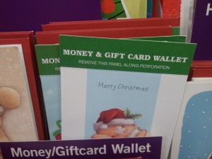 Christmas Money Wallet