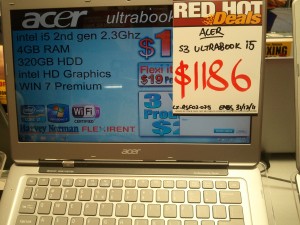 Ultrabook are on sales