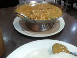 Chicken Curry in a wok - Coffee Square