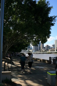 Riverside walk@Southbank