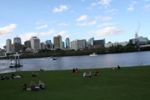 Southbank on Good Friday 