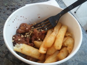 Sweet Soy Chicken with chips @ KOFOO