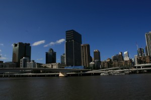 Brisbane City View from Southbank