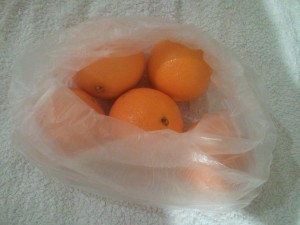 $1 kg per Orange @Coles