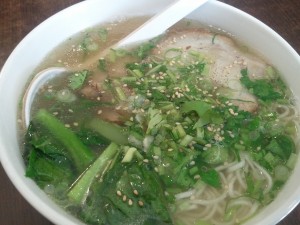 BBQ Pork Soup Noodle@Half Time Tea Bar