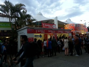 strawberry ice cream hut@EKKA