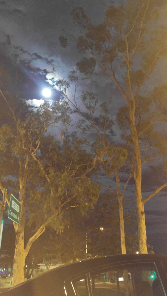 Super Moon@Mount Gravatt Lookout