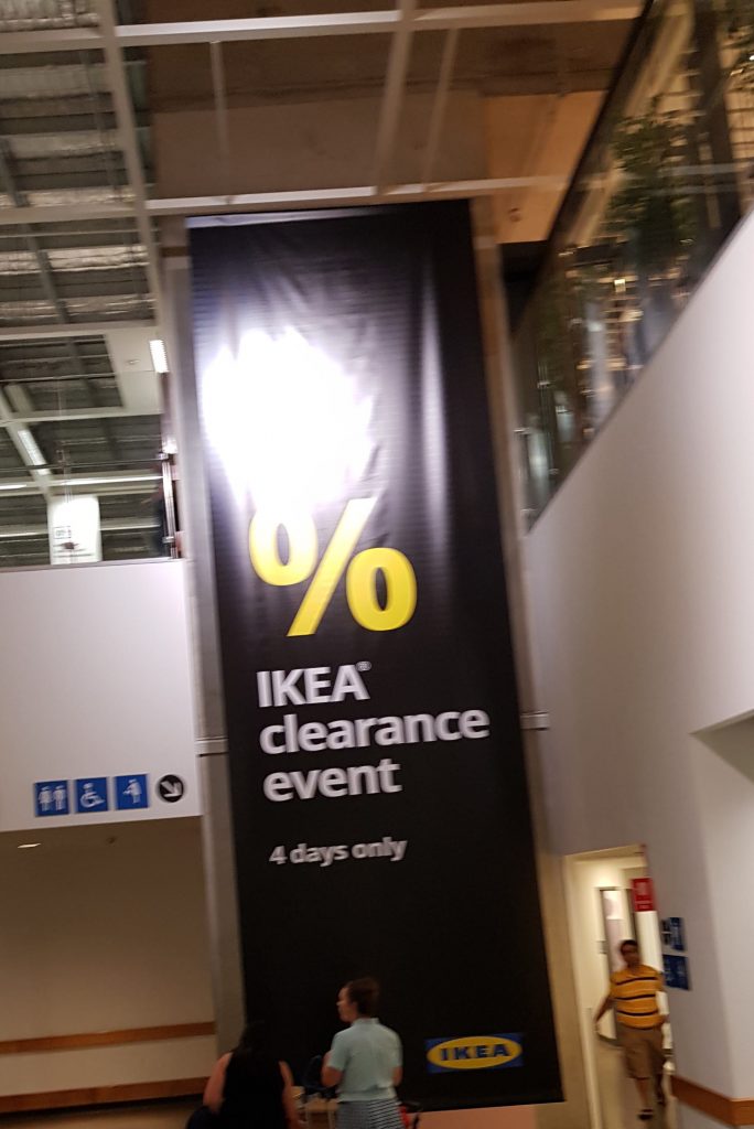 IKEA Clearance sale