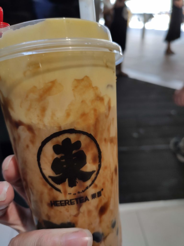 Roasted Burlee Milk Tea.