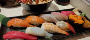 sushi platter