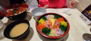 sashimi rice