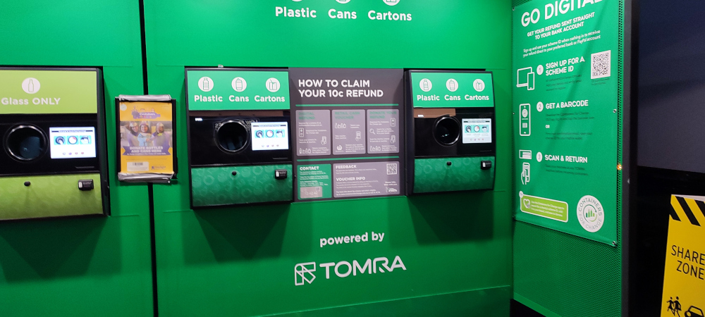 Automatic recycling machines